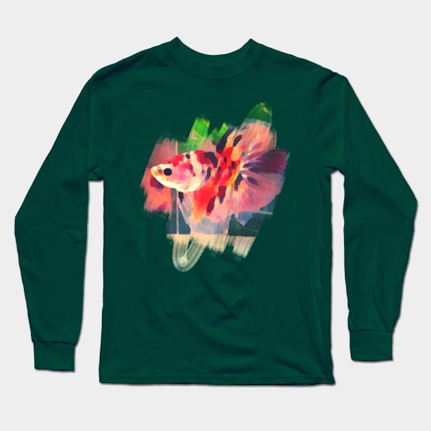 nemo abstract Long Sleeve T-Shirt by senjasore